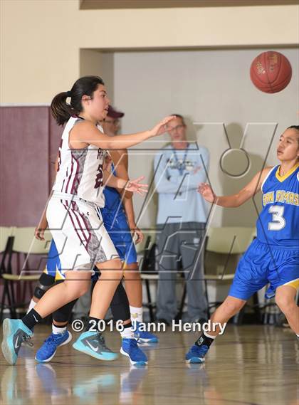 Thumbnail 1 in San Dimas vs. Rancho Mirage (MaxPreps Holiday Classic) photogallery.