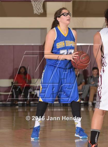 Thumbnail 2 in San Dimas vs. Rancho Mirage (MaxPreps Holiday Classic) photogallery.