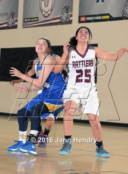 Thumbnail 1 in San Dimas vs. Rancho Mirage (MaxPreps Holiday Classic) photogallery.