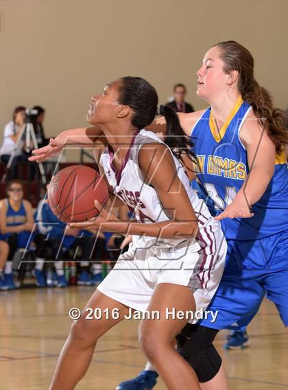 Thumbnail 3 in San Dimas vs. Rancho Mirage (MaxPreps Holiday Classic) photogallery.