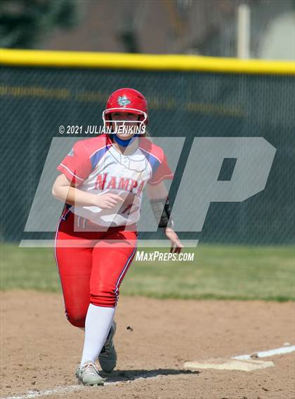 Thumbnail 2 in Canyon Ridge vs. Nampa photogallery.