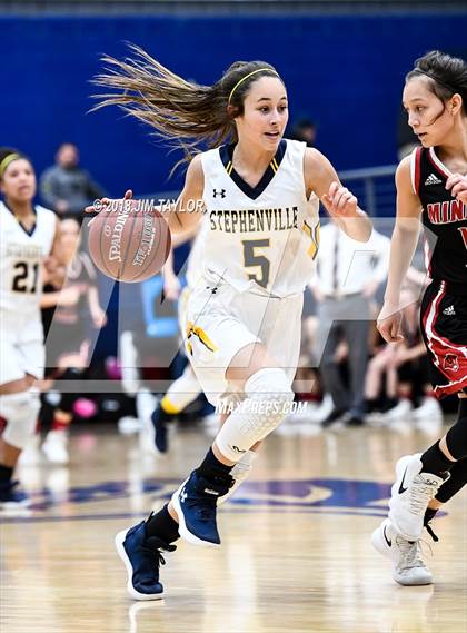 Thumbnail 3 in Stephenville vs. Mineral Wells (UIL 4A Bi-District Playoff) photogallery.