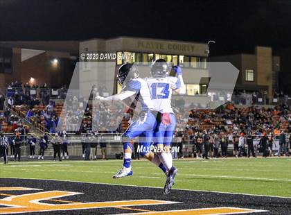 Thumbnail 2 in Grain Valley @ Platte County (MSHSAA Class 5 Quarterfinal) photogallery.