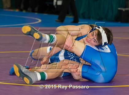 Thumbnail 2 in NYSPHSAA Wrestling Championships (Division 1 First Round) photogallery.