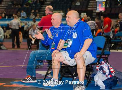 Thumbnail 1 in NYSPHSAA Wrestling Championships (Division 1 First Round) photogallery.