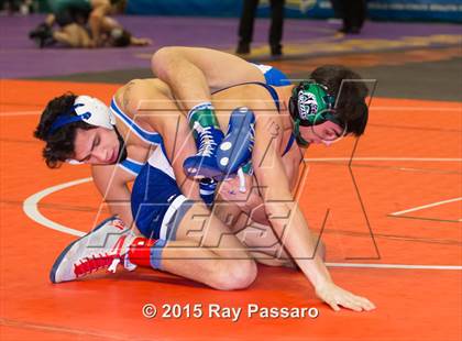 Thumbnail 1 in NYSPHSAA Wrestling Championships (Division 1 First Round) photogallery.