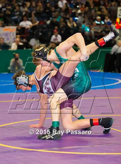 Thumbnail 3 in NYSPHSAA Wrestling Championships (Division 1 First Round) photogallery.