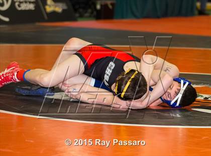 Thumbnail 2 in NYSPHSAA Wrestling Championships (Division 1 First Round) photogallery.