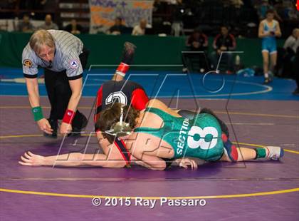 Thumbnail 2 in NYSPHSAA Wrestling Championships (Division 1 First Round) photogallery.