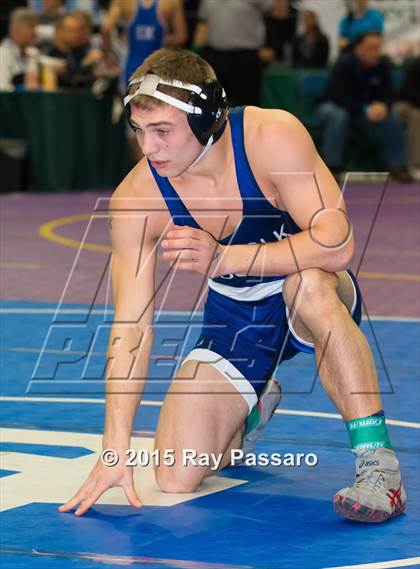 Thumbnail 2 in NYSPHSAA Wrestling Championships (Division 1 First Round) photogallery.