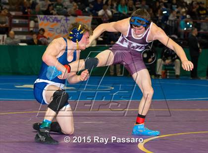 Thumbnail 1 in NYSPHSAA Wrestling Championships (Division 1 First Round) photogallery.