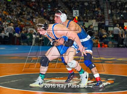 Thumbnail 3 in NYSPHSAA Wrestling Championships (Division 1 First Round) photogallery.