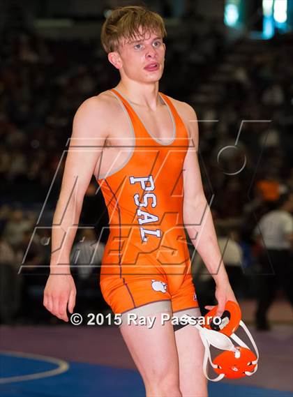 Thumbnail 2 in NYSPHSAA Wrestling Championships (Division 1 First Round) photogallery.