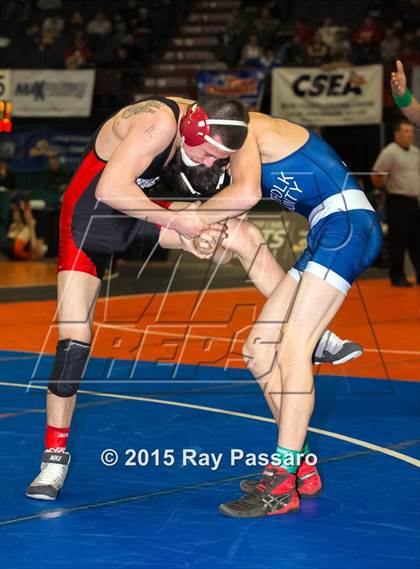 Thumbnail 1 in NYSPHSAA Wrestling Championships (Division 1 First Round) photogallery.