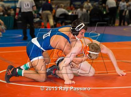 Thumbnail 1 in NYSPHSAA Wrestling Championships (Division 1 First Round) photogallery.