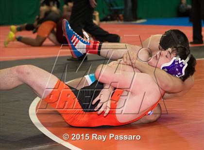 Thumbnail 2 in NYSPHSAA Wrestling Championships (Division 1 First Round) photogallery.