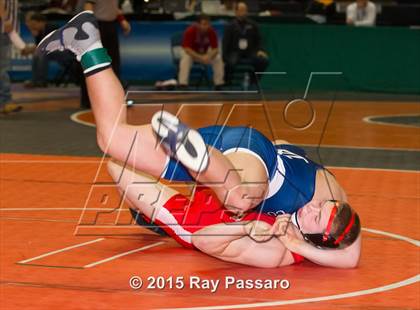 Thumbnail 1 in NYSPHSAA Wrestling Championships (Division 1 First Round) photogallery.