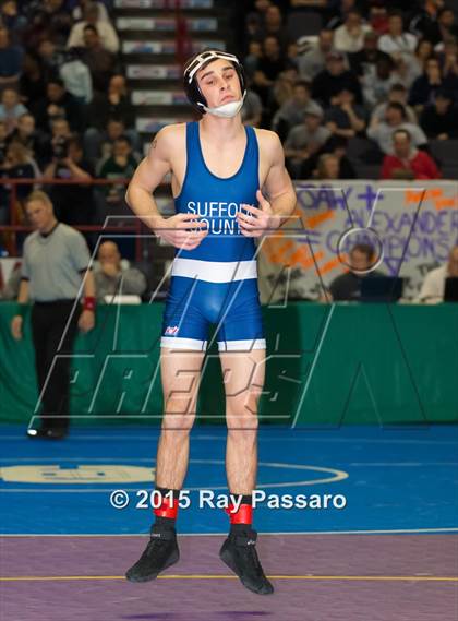 Thumbnail 3 in NYSPHSAA Wrestling Championships (Division 1 First Round) photogallery.