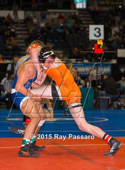 Thumbnail 3 in NYSPHSAA Wrestling Championships (Division 1 First Round) photogallery.