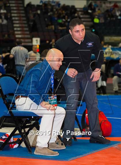 Thumbnail 3 in NYSPHSAA Wrestling Championships (Division 1 First Round) photogallery.