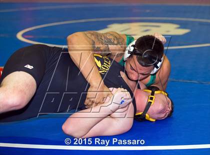 Thumbnail 2 in NYSPHSAA Wrestling Championships (Division 1 First Round) photogallery.