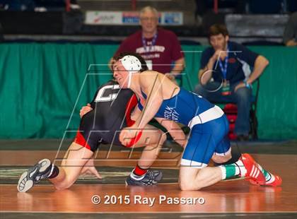 Thumbnail 2 in NYSPHSAA Wrestling Championships (Division 1 First Round) photogallery.