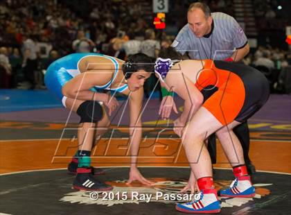 Thumbnail 3 in NYSPHSAA Wrestling Championships (Division 1 First Round) photogallery.