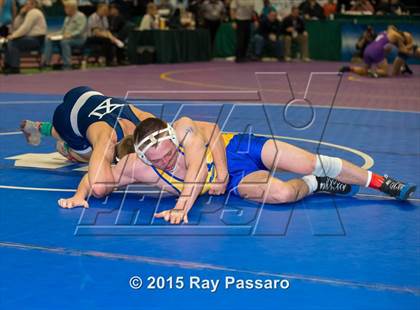 Thumbnail 3 in NYSPHSAA Wrestling Championships (Division 1 First Round) photogallery.