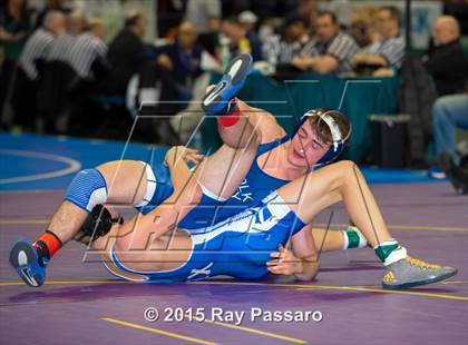 Thumbnail 1 in NYSPHSAA Wrestling Championships (Division 1 First Round) photogallery.