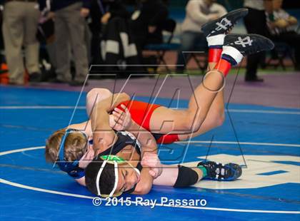 Thumbnail 2 in NYSPHSAA Wrestling Championships (Division 1 First Round) photogallery.