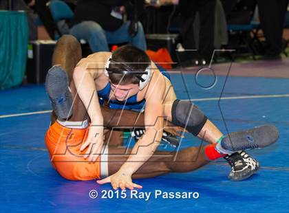 Thumbnail 2 in NYSPHSAA Wrestling Championships (Division 1 First Round) photogallery.