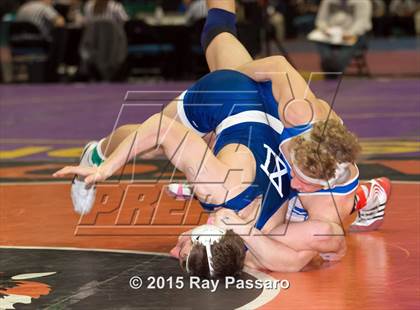 Thumbnail 1 in NYSPHSAA Wrestling Championships (Division 1 First Round) photogallery.