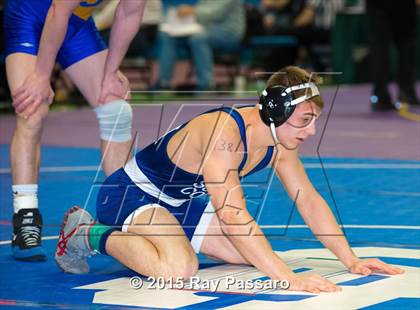 Thumbnail 1 in NYSPHSAA Wrestling Championships (Division 1 First Round) photogallery.