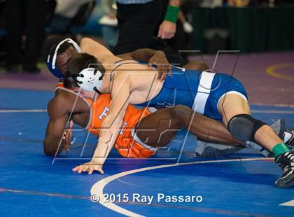 Thumbnail 2 in NYSPHSAA Wrestling Championships (Division 1 First Round) photogallery.