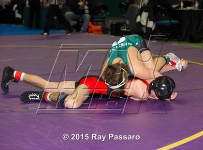 Thumbnail 2 in NYSPHSAA Wrestling Championships (Division 1 First Round) photogallery.