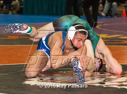 Thumbnail 2 in NYSPHSAA Wrestling Championships (Division 1 First Round) photogallery.