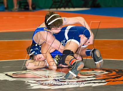 Thumbnail 3 in NYSPHSAA Wrestling Championships (Division 1 First Round) photogallery.