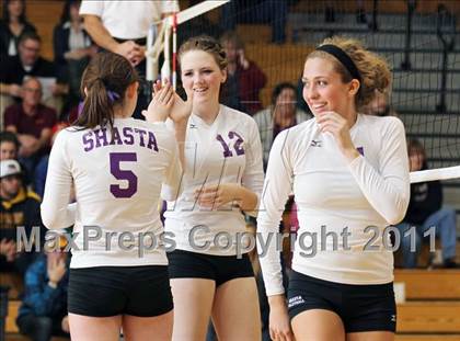 Thumbnail 2 in Red Bluff @ Shasta (CIF NS D1 Playoffs) photogallery.