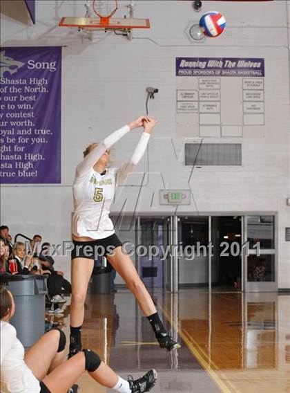 Thumbnail 2 in Red Bluff @ Shasta (CIF NS D1 Playoffs) photogallery.