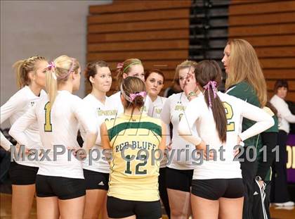 Thumbnail 1 in Red Bluff @ Shasta (CIF NS D1 Playoffs) photogallery.