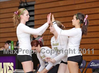Thumbnail 3 in Red Bluff @ Shasta (CIF NS D1 Playoffs) photogallery.