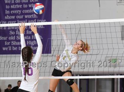 Thumbnail 3 in Red Bluff @ Shasta (CIF NS D1 Playoffs) photogallery.