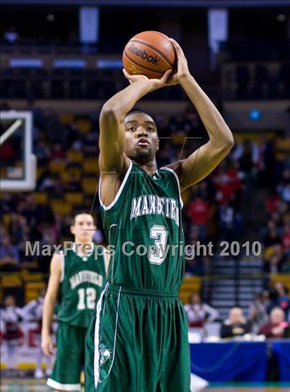 Thumbnail 3 in Mansfield vs Madison Park (MIAA Division 1 South Final) photogallery.