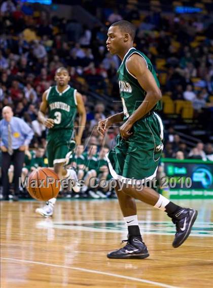 Thumbnail 3 in Mansfield vs Madison Park (MIAA Division 1 South Final) photogallery.