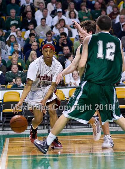 Thumbnail 2 in Mansfield vs Madison Park (MIAA Division 1 South Final) photogallery.
