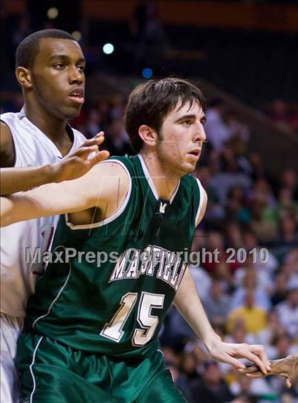 Thumbnail 3 in Mansfield vs Madison Park (MIAA Division 1 South Final) photogallery.