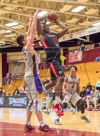 Thumbnail 2 in Montverde Academy vs Orangeville Prep (Spalding Hoophall Classic) photogallery.