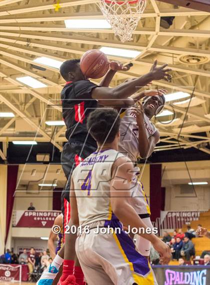 Thumbnail 1 in Montverde Academy vs Orangeville Prep (Spalding Hoophall Classic) photogallery.