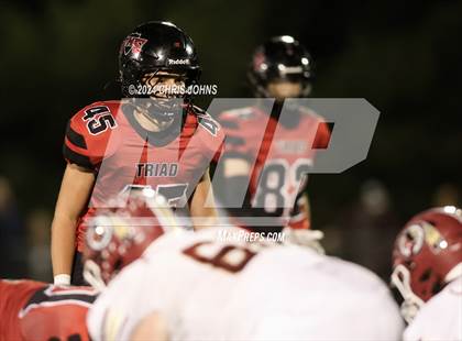 Thumbnail 1 in Morris @ Triad (IHSA 5A first round) photogallery.