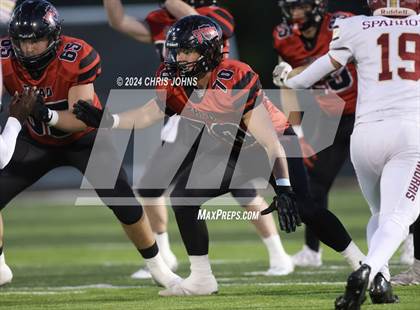 Thumbnail 3 in Morris @ Triad (IHSA 5A first round) photogallery.